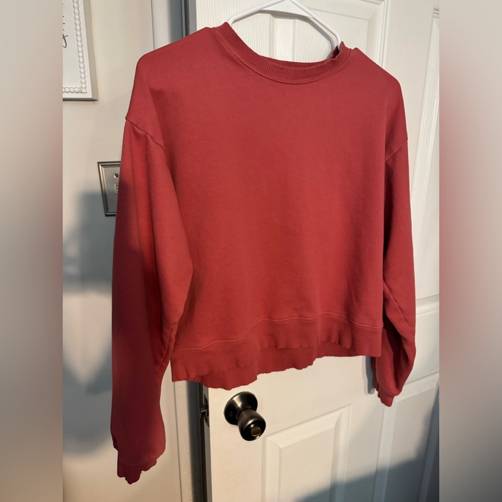 American Eagle Outfitters Coral Sweatshirt